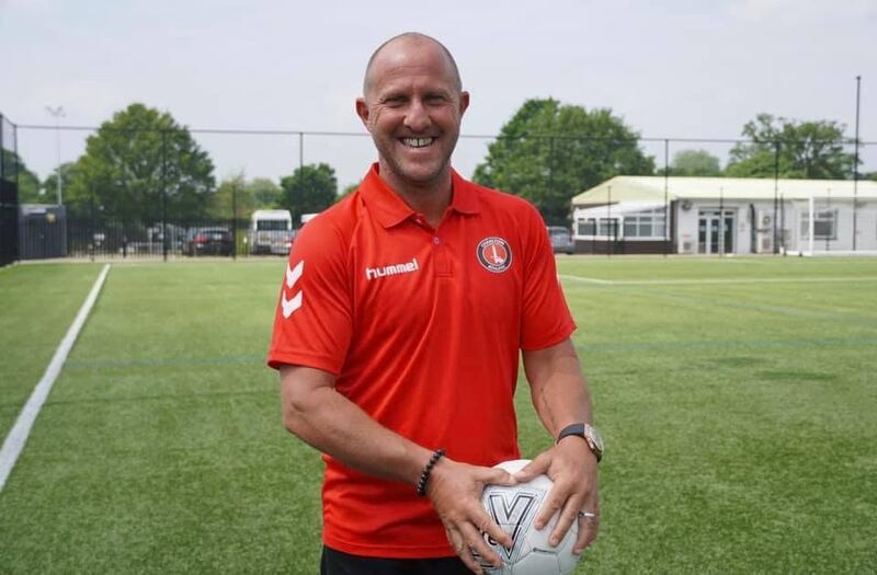 Charlton Athletic great John Robinson is leading the Charlton Athletic football academy in the UAE. Photo: Pass Abu Dhabi