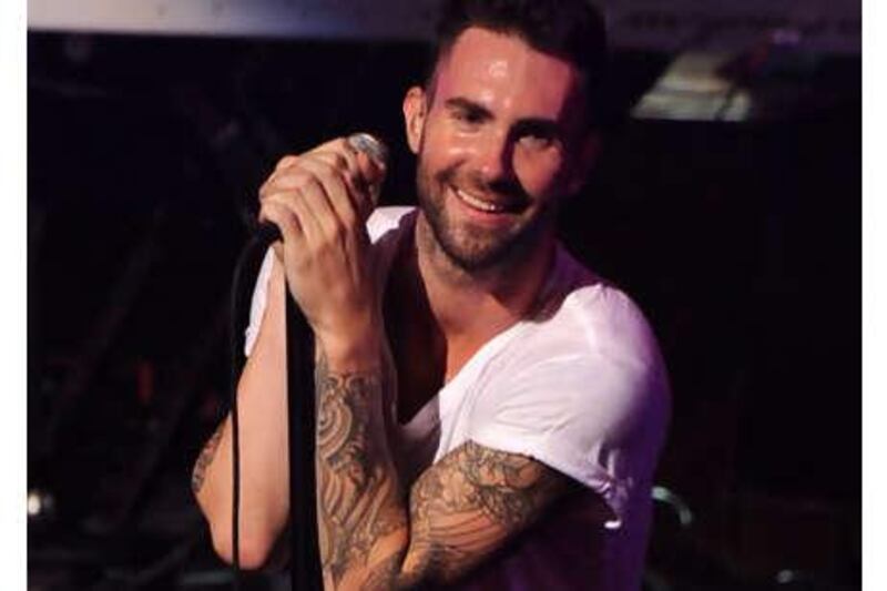 Adam Levine of Maroon 5 performing in New York in July.