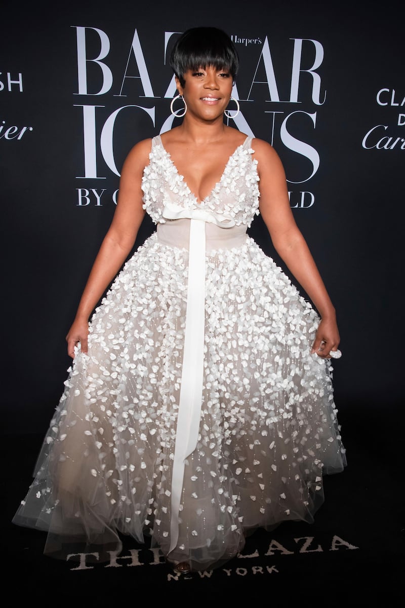 Tiffany Haddish attends the 'Harper's Bazaar' celebration of 'Icons By Carine Roitfeld' during New York Fashion Week on September 6, 2019. AP