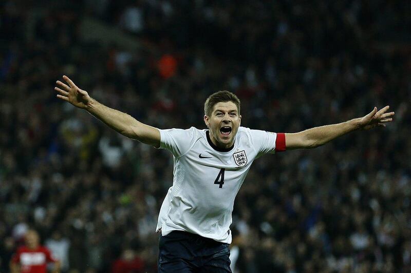 England captain Steven Gerrard ended any hope of a Poland fight-back on Tuesday night with his 88th-minute goal. Stefan Wermuth / Reuters