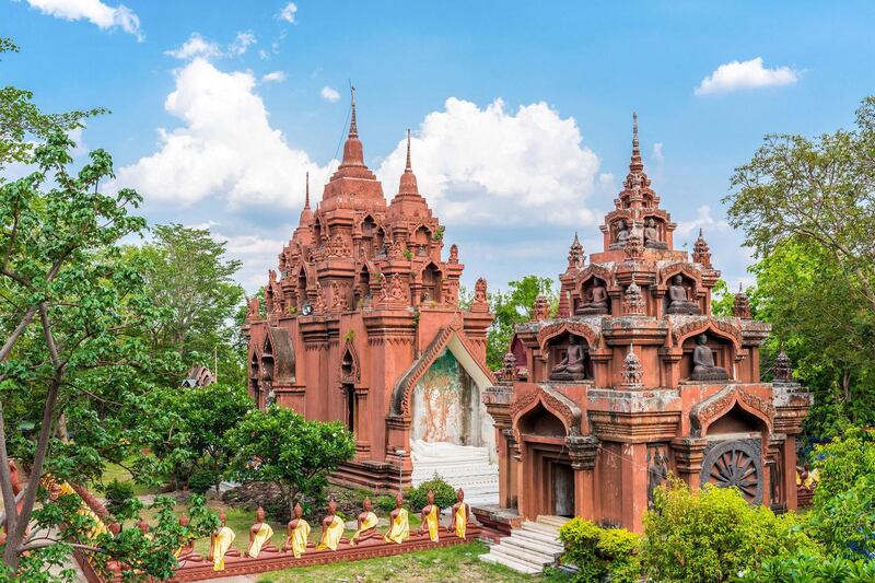 Wat Khao Phra Aungkhan in Buriram province, Thailand