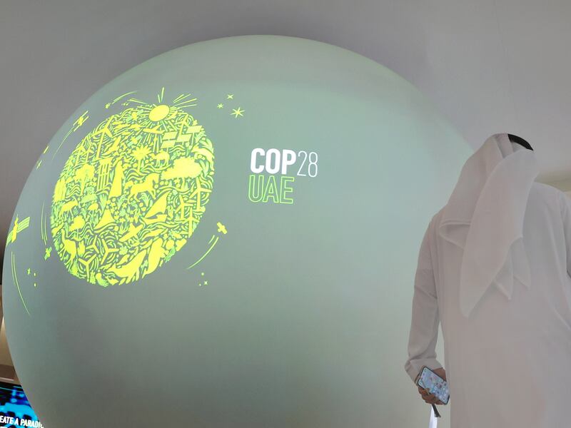 The Cop28 Business and Philanthropy Climate Forum aims to drive transformative and inclusive climate initiatives for a sustainable future. Photo: EPA
