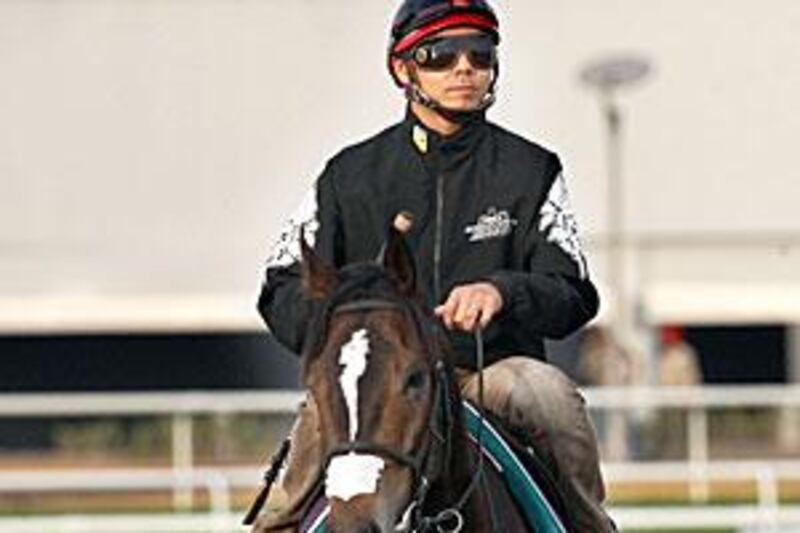 Vodka has hardly showered herself in glory on her three previous visits to Dubai but Keita Tanaka, who is overseeing her progress in the Emirates, says she seems to be enjoying the Tapeta at Meydan Racecourse.