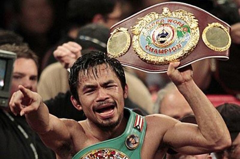 Manny Pacquiao will enter another tough arena. Jeff Haynes / Reuters