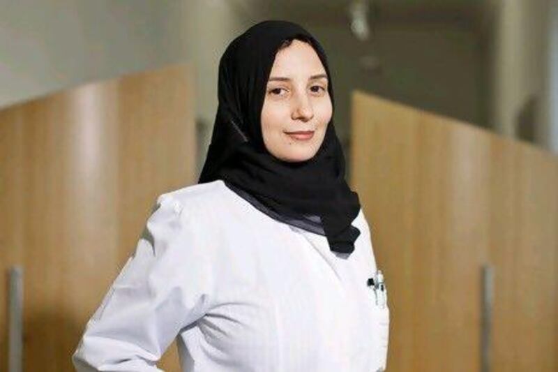 Dr Lamees Al Harbi, an Emirati resident at Munich’s University Eye Hospital.