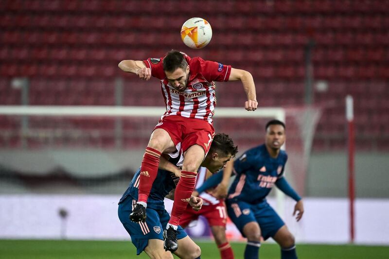 SUBS: Kostas Fortounis - (On for Valbuena 46 : Has been in good form this season but he couldn’t influence this game. That said, Olympiacos looked better with him on the pitch. AFP
