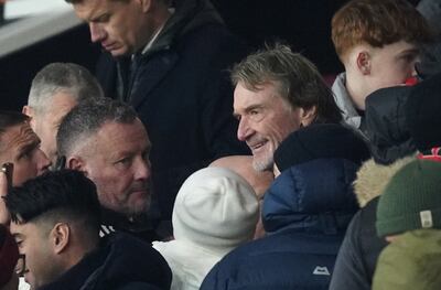 INEOS Sport CEO Sir Jim Ratcliffe poses for photographs with fans after the Premier League match at Old Trafford, Manchester. Picture date: Sunday January 14, 2024. PA Photo. See PA story SOCCER Man Utd. Photo credit should read: Martin Rickett/PA Wire.

RESTRICTIONS: EDITORIAL USE ONLY No use with unauthorised audio, video, data, fixture lists, club/league logos or "live" services. Online in-match use limited to 120 images, no video emulation. No use in betting, games or single club/league/player publications.