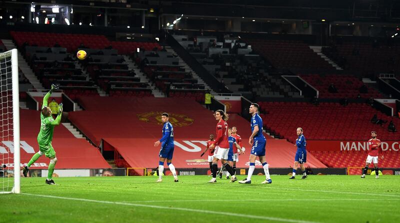 Bruno Fernandes 7. Floored by early Davies tackle and barely touched the ball in the first 25 minutes as Everton’s formation choked him. More involved after the opening goal, then he produced the moment of the match, ignoring a Fred pass, then receiving the ball back from Wan-Bissaka and nonchalantly shooting into the roof of the goal. Spectacular. PA Images