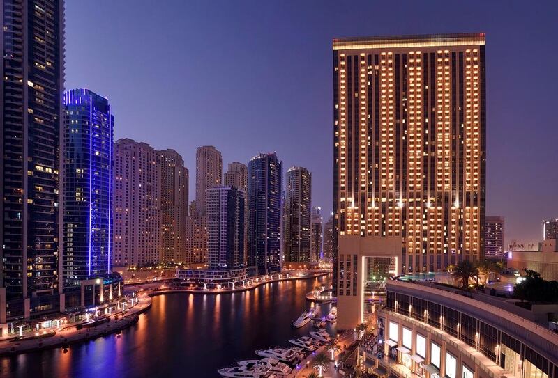 Dubai has ranked No. 41 in the list of the world's most elegant cities, thanks to visitor desirability, architecture and fashion. Courtesy Address Dubai Marina