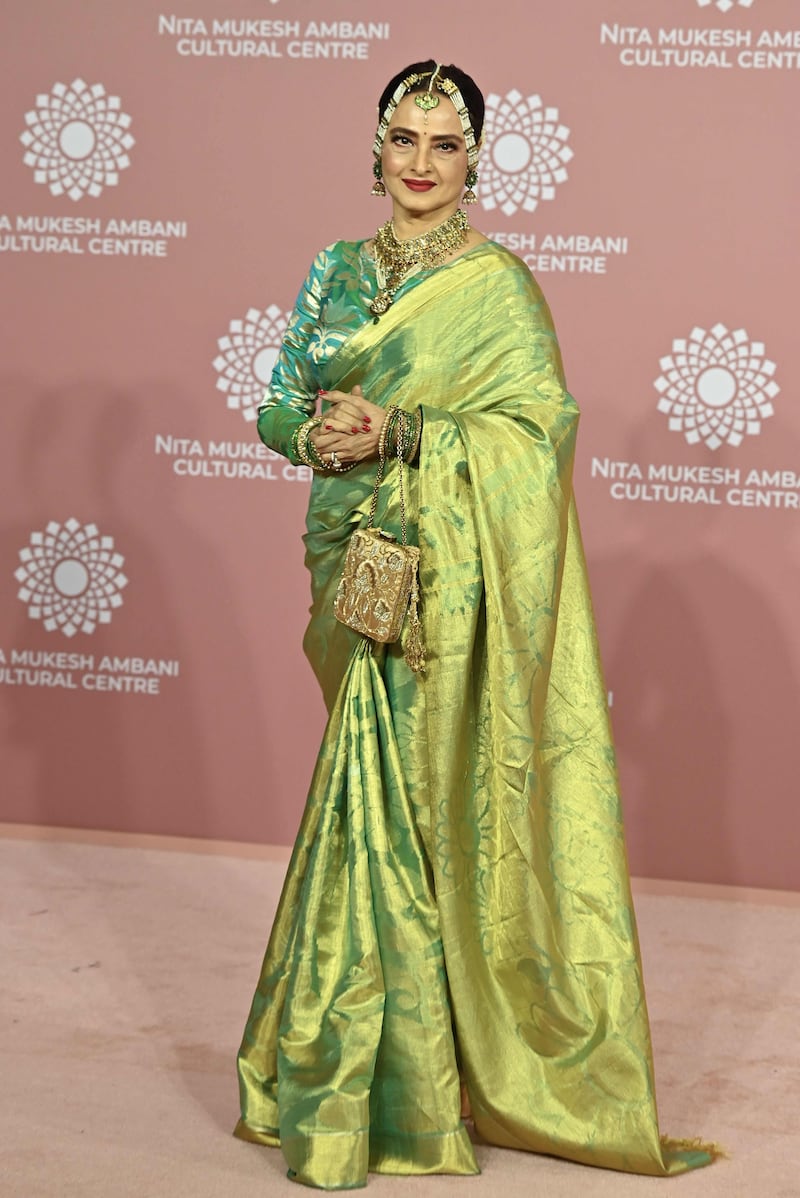 Bollywood actress Rekha. AFP