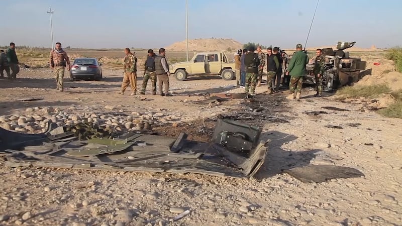 Peshmerga fighters regularly clash with ISIS militants in the Makhmour area.