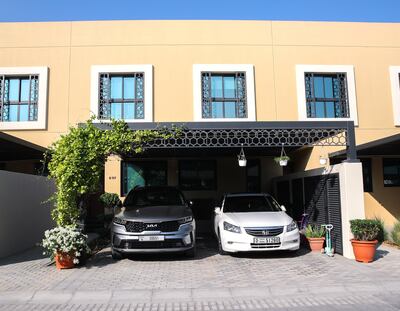 Mr Hamad's three-bedroom villa boasts a closed kitchen, 'decent-sized' garden and parking spots for two cars. Victor Besa / The National