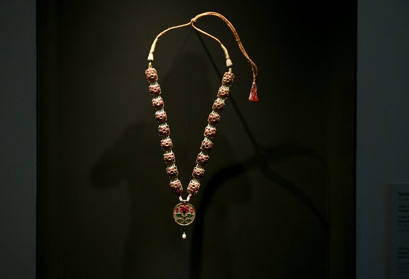 A Cartier necklace with clear Amazigh influences 