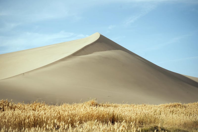 The Gobi Desert at Dunhuang, Central China. Photo: Christopher Wilton-Steer and The Aga Khan Development Network