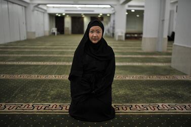 Ruchell Charmain Sy fasted every Ramadan, read books and watched YouTube videos about Islam. Last May 30, she recited the shahada, or the testimony of faith, in Abu Dhabi to become a Muslim. Delores Johnson / The National