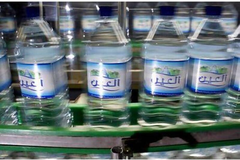 Soaring sales of Al Ain mineral water contributed to a surge in annual profits of almost 50 per cent for the brand's owner, Agthia Group. Sammy Dallal / The National
