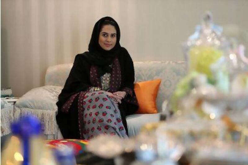 Fatma Al Mulla, who runs the design company FMM, is also looking for other challenges. Pawan Singh / The National