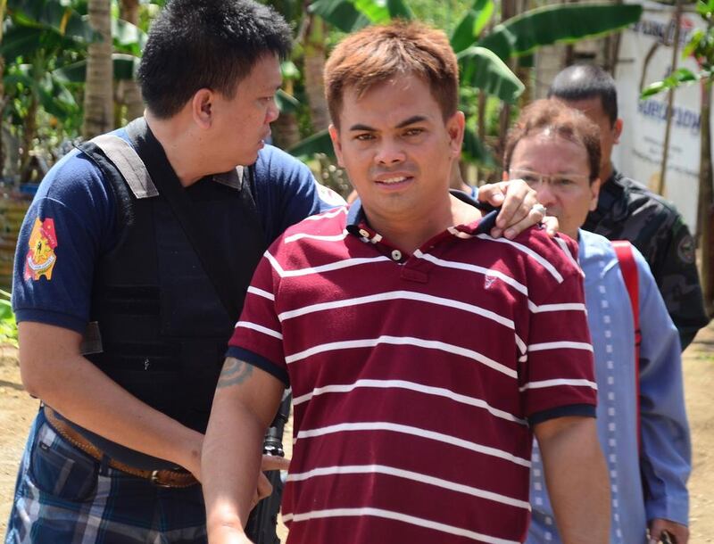 Rolando ‘Kerwin’ Espinosa Jr, 36, was one of the first drug lords named by Philippine president Rodrigo Duterte when he took office in June. EPA