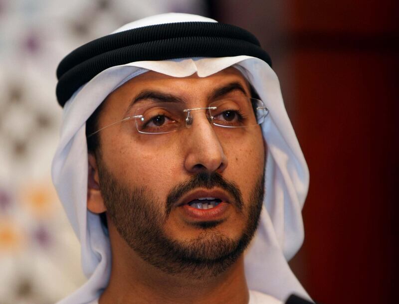 ABU DHABI. 3rd March. 2009.HE Abdullah al Saleh, Director General of the UAE Ministry of Foreign Trade, speaking at the Africa - Arab Gulf Relationships Conference  in Abu Dhabi yesterday(tues)  Stephen Lock  /  The National.  *** Local Caption ***  SL-africa-007.jpg