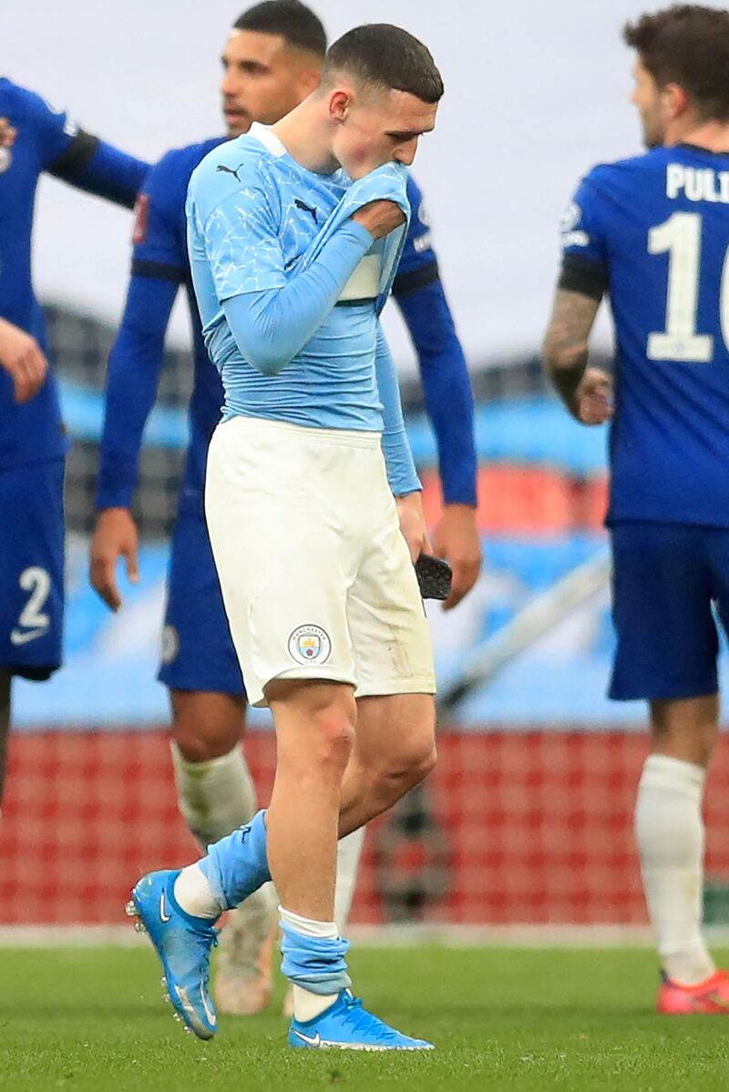 SUBSTITUTES: Phil Foden – 8. On for the injured De Bruyne early in the second half, and looked a class apart from everyone else in sky blue. AFP