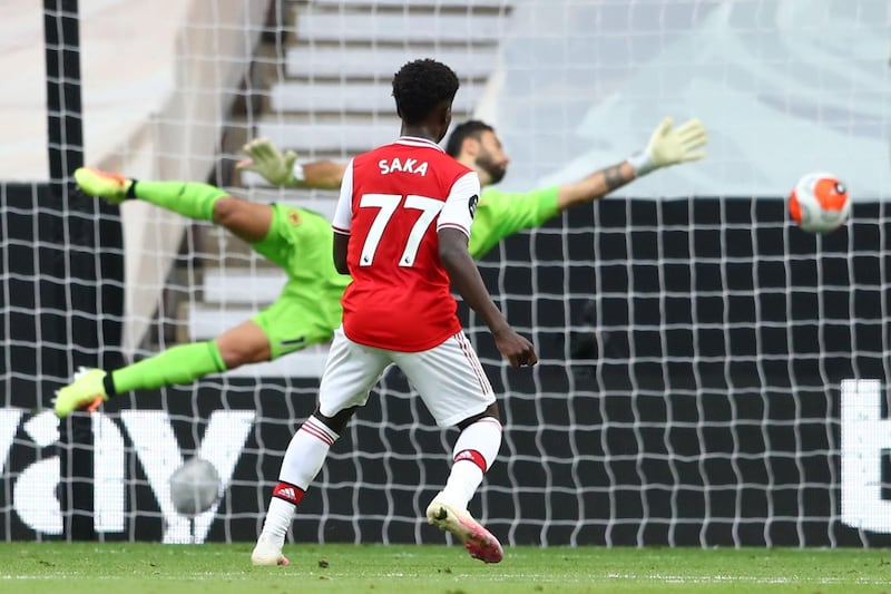 Rui Patricio - 7: Turned Nketiah shot onto the post with his leg in first half. No chance with either goal. AFP