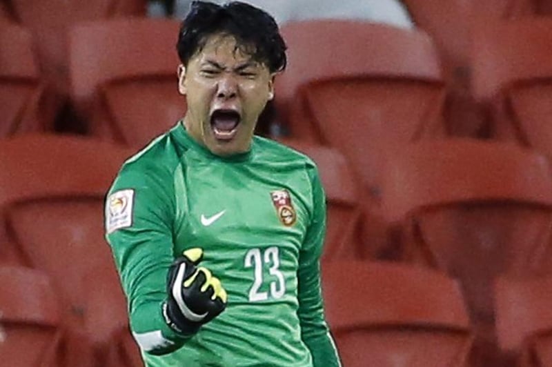China goalkeeper Wang Dalei kept a clean sheet and saved a penalty in his team's opening 1-0 win over Saudi Arabia to the Asian Cup. Edgar Su / Reuters / January 10, 2015