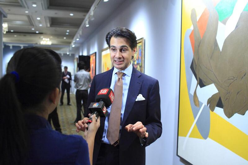 Amin Jaffer, the international director of Asian art at Christie’s, talks about the finer aspects of Indian art. Subhash Sharma for The National