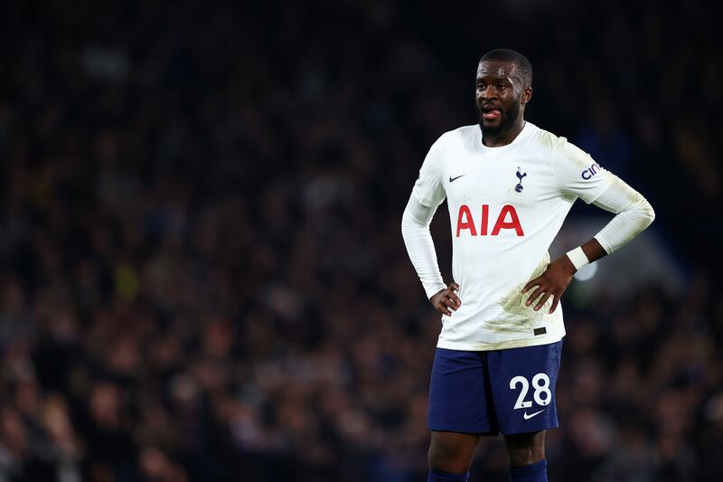 SUB Tanguy Ndombele (Doherty, HT) - 5, Won a free kick in a dangerous area shortly after coming on but skied his effort and faded out of the game. Getty Images
