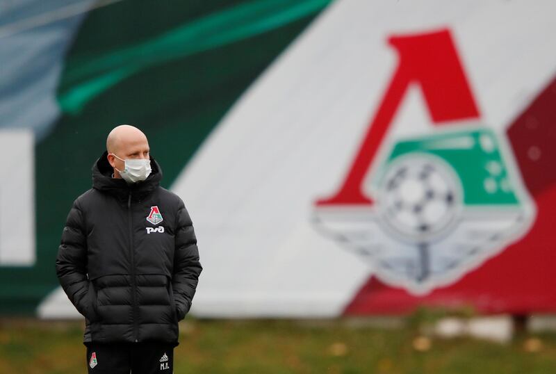 Lokomotiv Moscow coach Marko Nikolic. Reuters