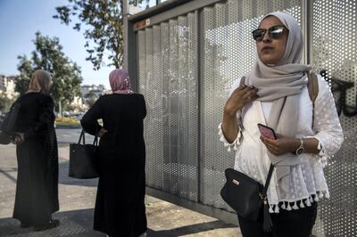 Marah Mansour, 20, from Beit Hanina in east Jerusalem.
ÒI honestly donÕt think that much about it [the elections]É because itÕs for the Israelis,Ó said twenty-year-old Marah Mansour .
 
The anti-Arab rhetoric, though, Òmakes me feel said,Ó she said, because "it gives Palestinian people a bad name."

There are around 350,000 Palestinians living in east Jerusalem who are permanent residents, meaning they can move around Israel and use Israeli institutions, but as non-citizens cannot vote in national elections.

(Photo by Heidi Levine for The National).