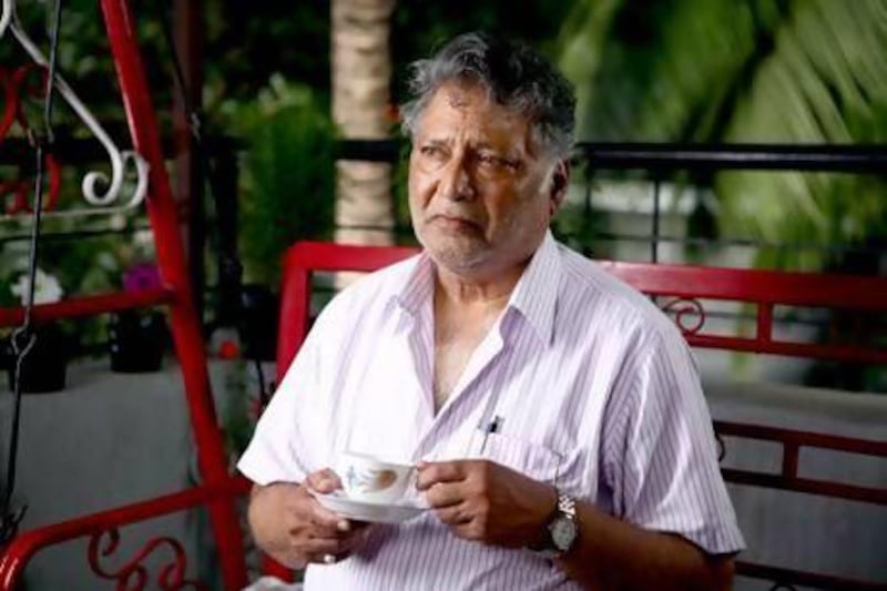 Vikram Gokhale in a scene from Anumati, in which he plays a helpless man who is about to lose his wife. Courtesy Neha Prashant Gokhale
