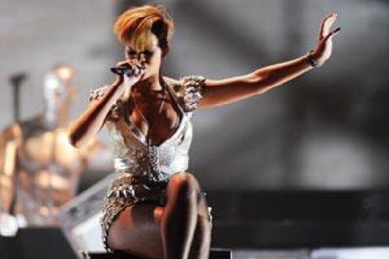Rihanna will perform for New Year's Eve revellers at the Emirates Palace tonight in Abu Dhabi.