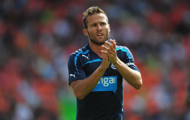 Centre midfielder Yohan Cabaye's first-half performance, Newcastle manager Alan Pardew said, was as good as any he has seen in a United shirt. Stu Forster / Getty Images