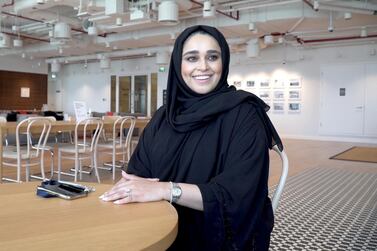 Hanan Harhara Al Yafei, chief executive of Hub71, aims to attract start-ups in the tech space that focus on solving real-world challenges. Courtesy Hub71