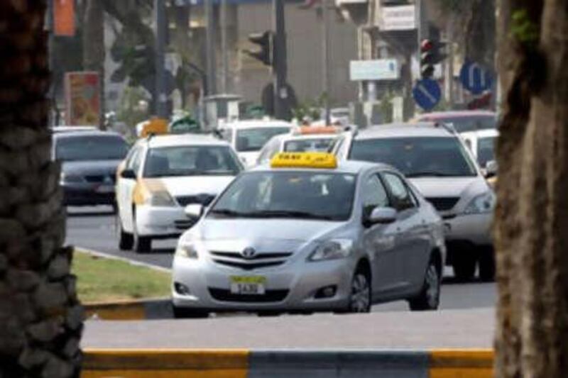 All silver cabs will have sensor devices installed, according to TransAD, the taxi regulator.