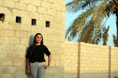 Hala Shankhour, director of restoration for the Jazirah Al Hamra Conservation Project. Chris Whiteoak / The National