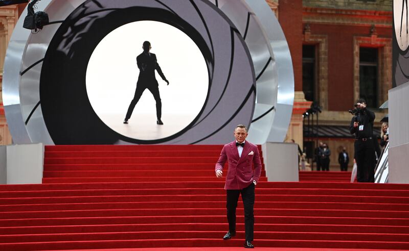 'No Time to Die' is believed to be Daniel Craig's final Bond movie. Photo: EPA