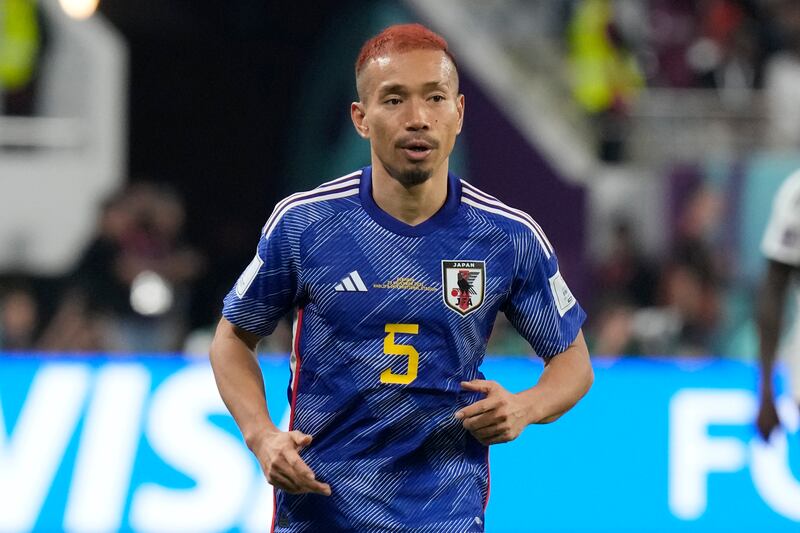 Yuto Nagatomo – 6. Made history as his country’s first player to appear at four World Cups. Fired in a wondrous cross on the stroke of half-time which almost led to a Maeda leveller, then made way early in the second half. AP