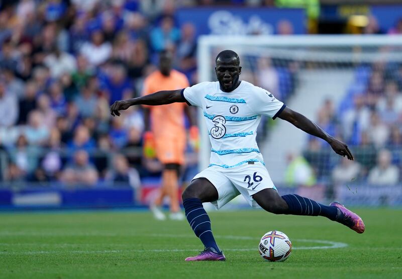 Chelsea's Kalidou Koulibaly in action. AP