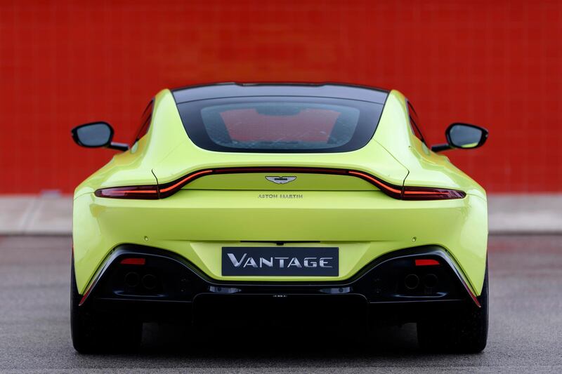 The car goes from 0 to 100kph in 3.6 seconds and has a top speed of 314kph. Aston Martin