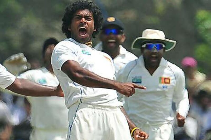 Hard enough to play against in broad daylight, Lasith Malinga managed to trouble Sachin Tendulkar and Rahul Dravid.