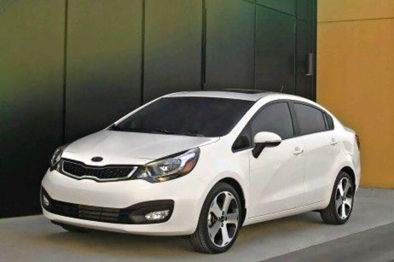 The saloon is nice but it's not quite as charming as the hatchback. Courtesy of Kia