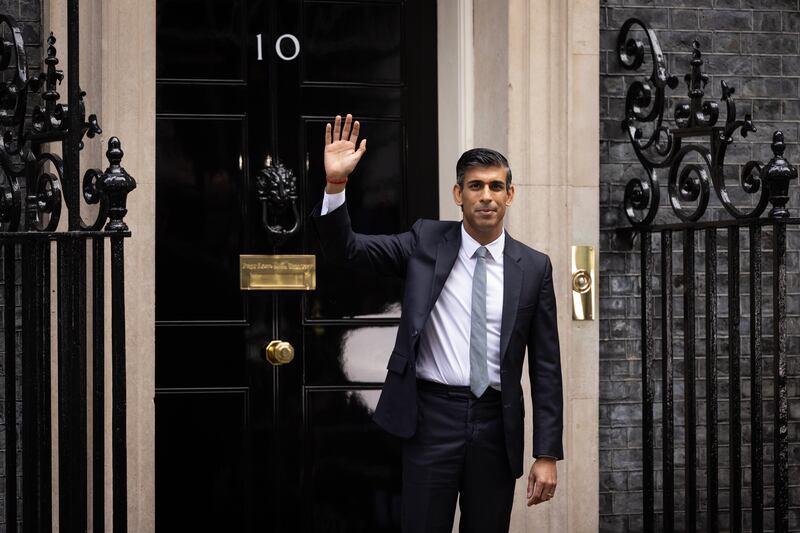 Rishi Sunak has been British Prime Minister for 100 days. Here The National looks back at his time in No 10 Downing Street. Getty Images