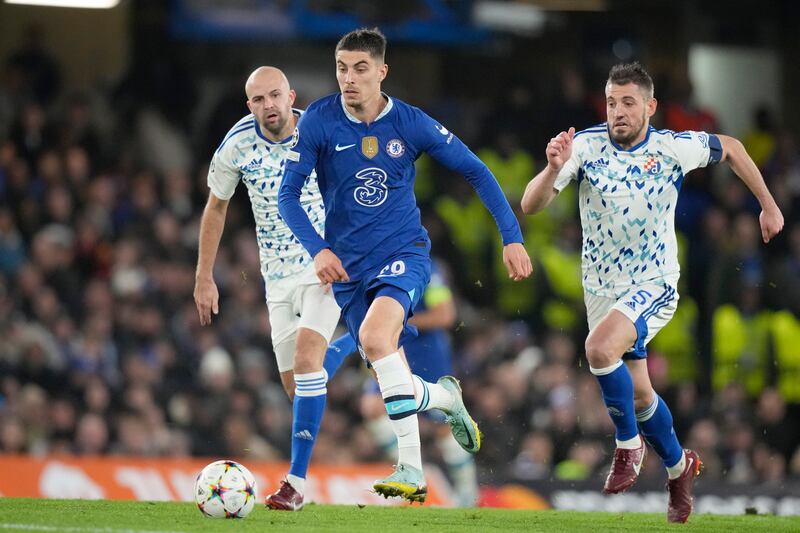 Kai Havertz 7: Twice picked out Sterling with lovely passes but the England forward sent one shot wide and another over the bar. Headed an Azpilicueta cross straight at the keeper after the break. AP