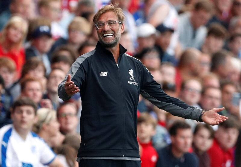 Soccer Football - Pre Season Friendly - Tranmere Rovers v Liverpool - Prenton Park, Tranmere, Britain - July 10, 2018   Liverpool manager Juergen Klopp    Action Images via Reuters/Matthew Childs