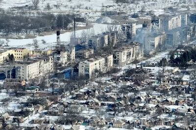 The longest battle of the Russian invasion has turned Bakhmut, the city of salt and gypsum mines in eastern Ukraine, into a ghost town. AP Photo
