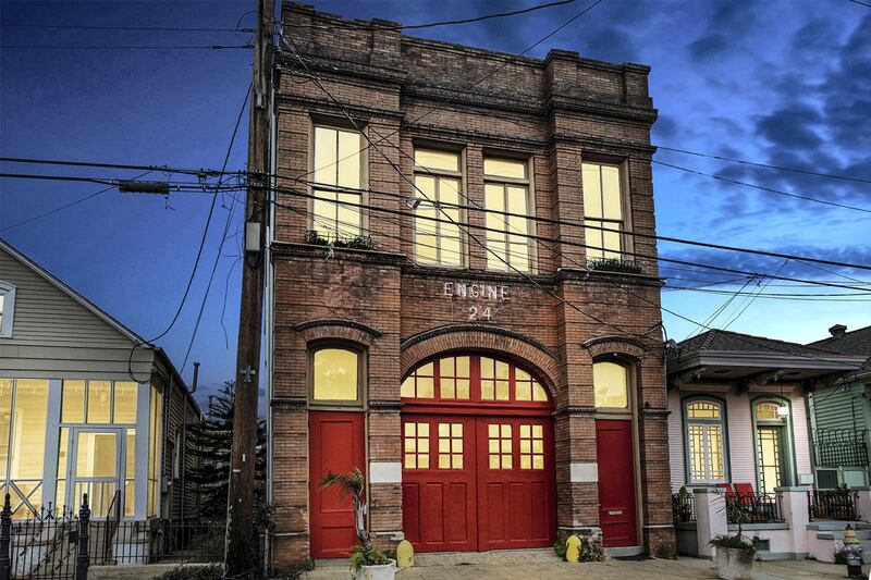Louisiana: Historic engine 24 New Orleans Firehouse