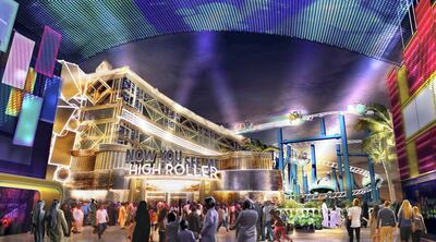 Now You See Me: High Roller will reach speeds of up to 70kmh. Courtesy Motiongate Dubai