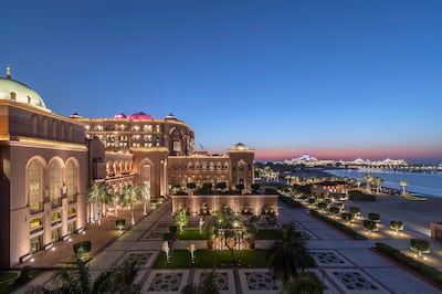 Emirates Palace is a five-star hotel located on the Corniche. Photo: Emirates Palace Hotel