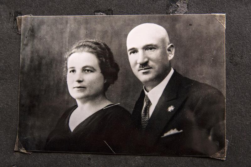 A photo Mrs Hernacka-Azzi’s Polish parents. “I think my mother and other Poles decided to come here cause it was a Christian country and they heard of how Jesus visited parts of Lebanon and it had churches where they could worship.”